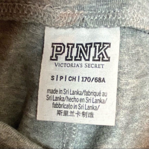 ❤️VS-PINK - Grey High-Waist Cotton Leggings - Picture 10 of 10